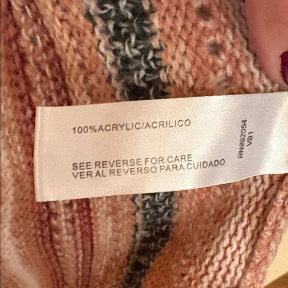 Carolyn Taylor Colorful Striped Open front Cardigan - Picture 3 of 5